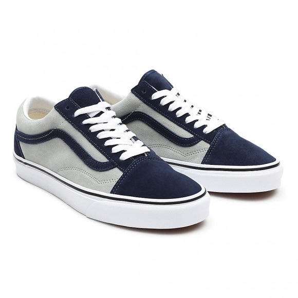Vans 2tone Suede Old Skool Dress Blues Grey Blue - Picture 1 of 9